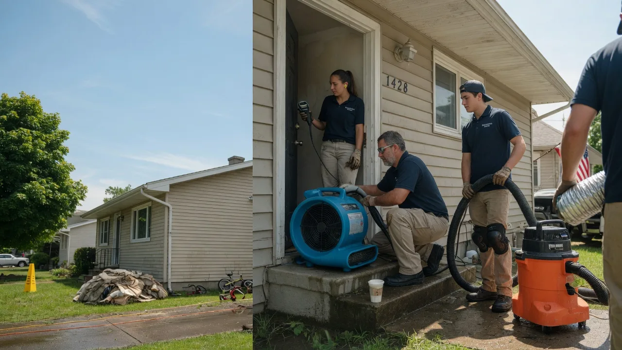 Water Damage Restoration in Crown City, OH near me